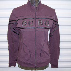 BCBGMaxAzria Baseball Jacket Purple Haze L NWT